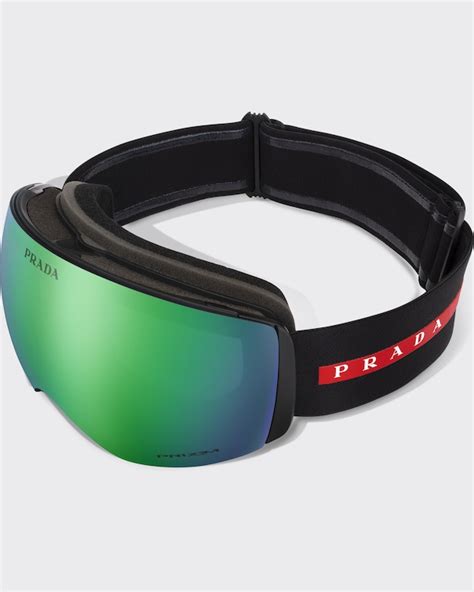 prada ski bril|Prada Eyewear x Oakley Linea Rossa Ski Goggles .